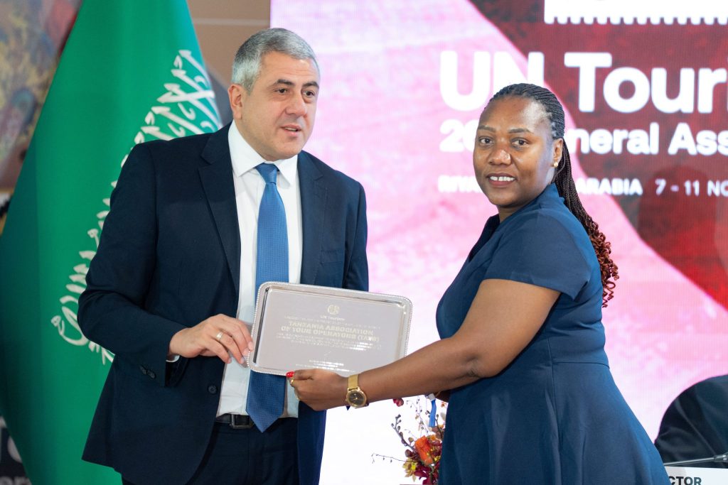 TATO Honoured with Prestigious UN Tourism Award for Advancing Affiliate Membership in Africa