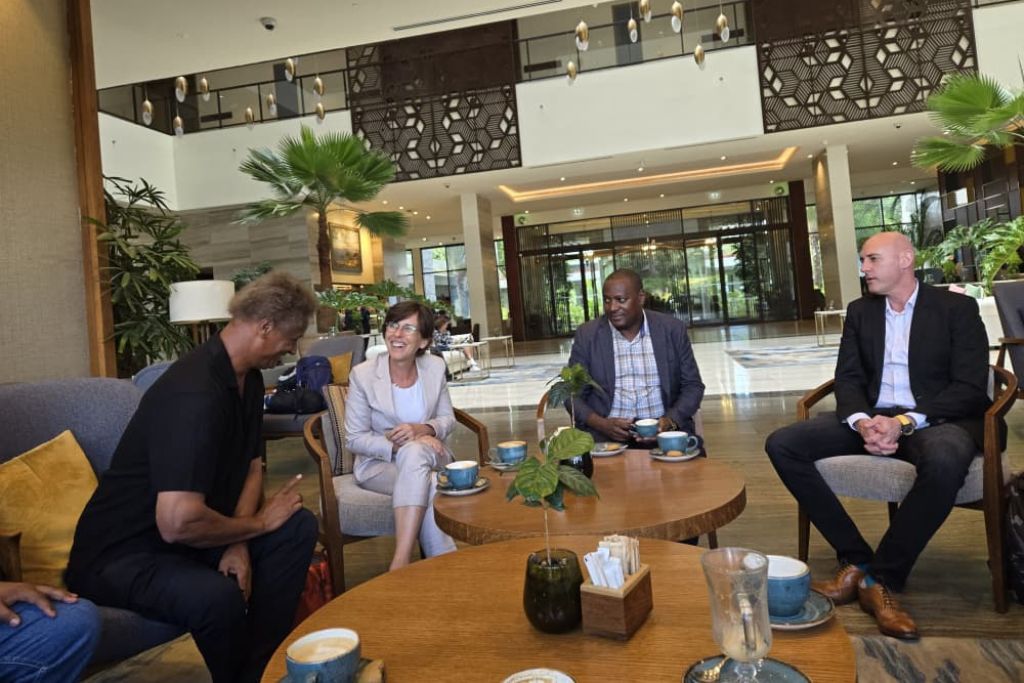 The Dutch Ambassador with the TATO Board ways to improve The  Tourism Sector in Tanzania