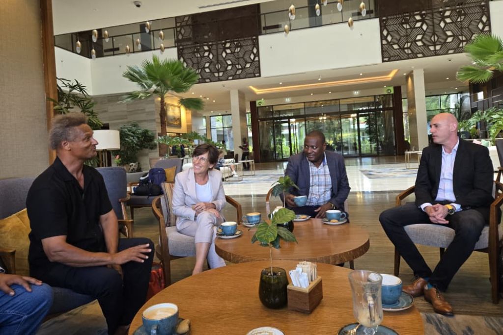 TATO Chairman with The Dutch Ambassador discussing ways to improve Tourism Sector in Tanzania