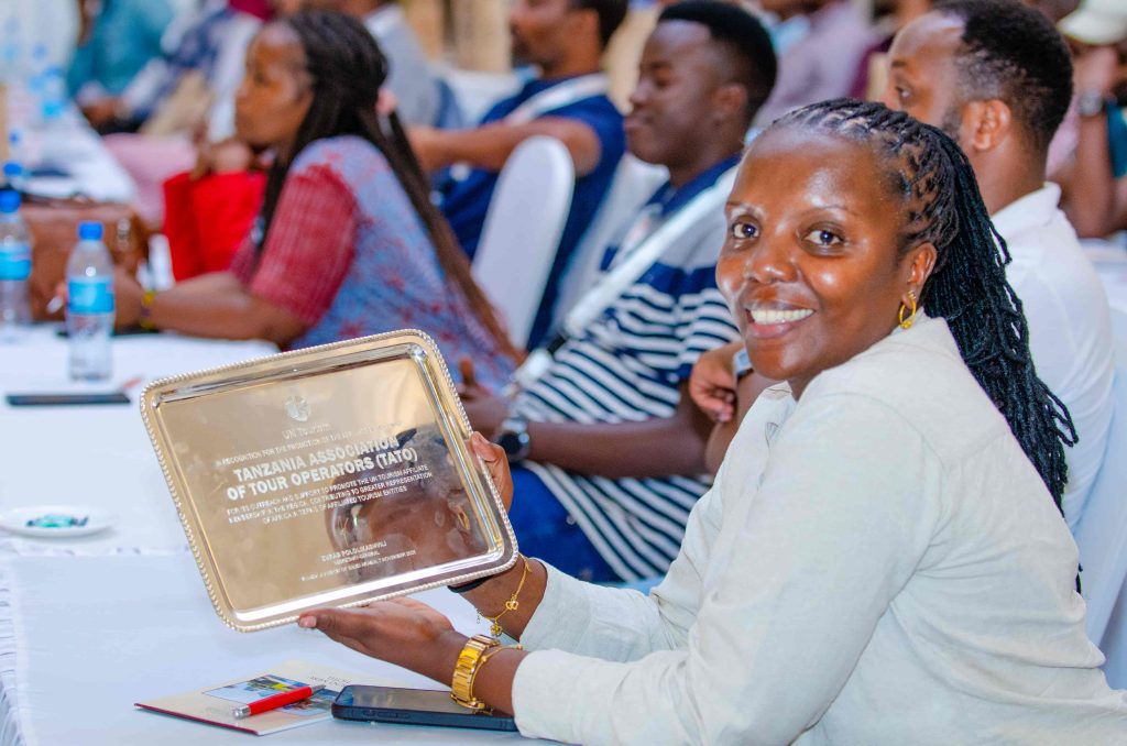 TATO's  UN Tourism Award for the Promotion of the Affiliate Membership in AFRICA