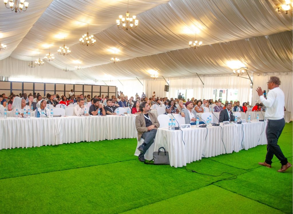 Our TATO Chairman addressing Our Members and Invited Stakeholders at TATO AGM 2025