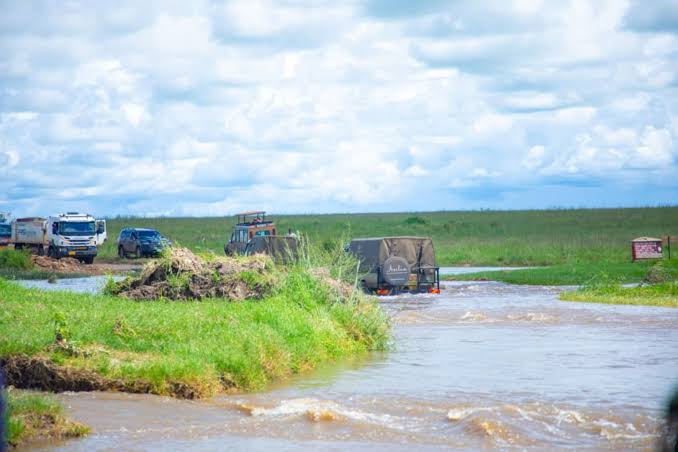 an image of Heavy Rainfall which paved a way for the Serengeti Road Maintenance Project